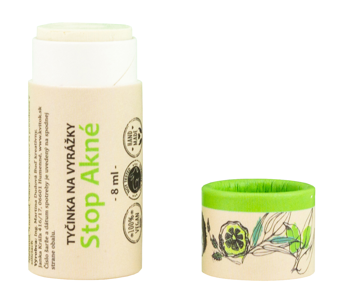 KVITOK SOS tyčinka na vyrážky 8 ml