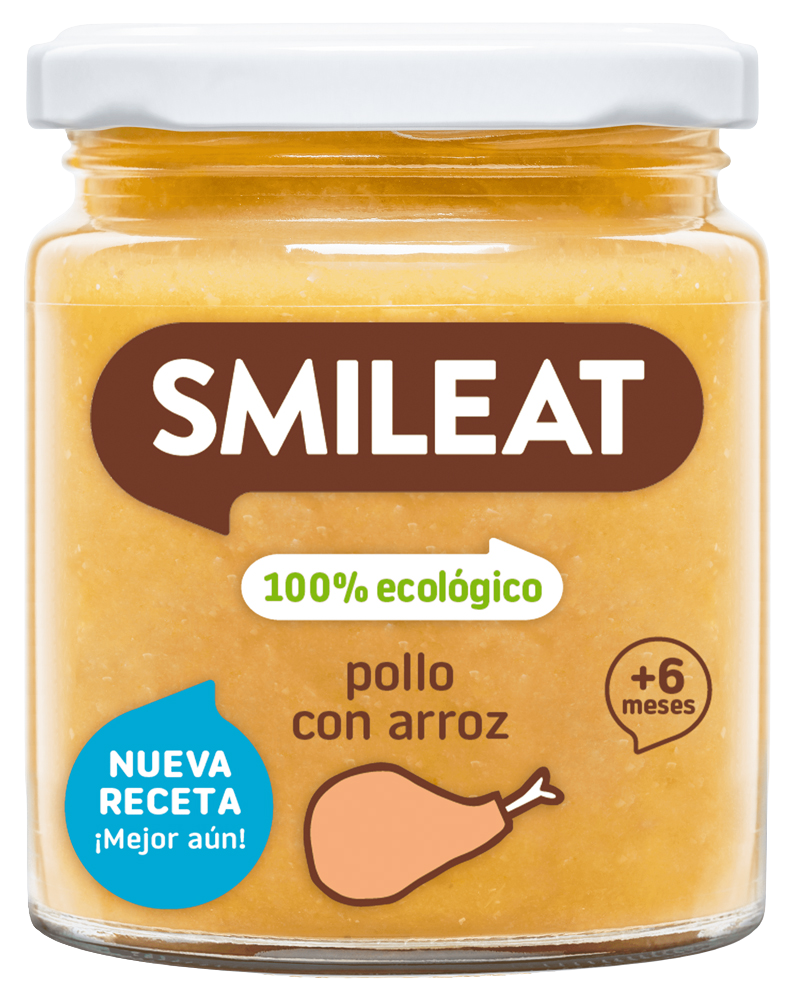 Smileat Organic príkrm Kurča s ryžou 230 g