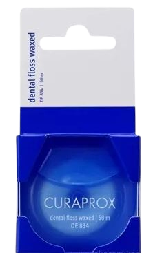 CURAPROX DF 834 zubná niť voskovaná () s mätovou príchuťou 1ks 50 m kúpite na Pilulka.sk