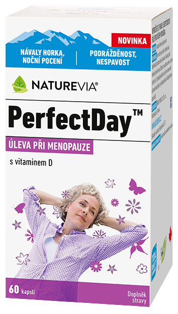 NatureVia PerfectDay kapsuly na podporu komfortu pri menopauze 60 cps kúpite na Pilulka.sk