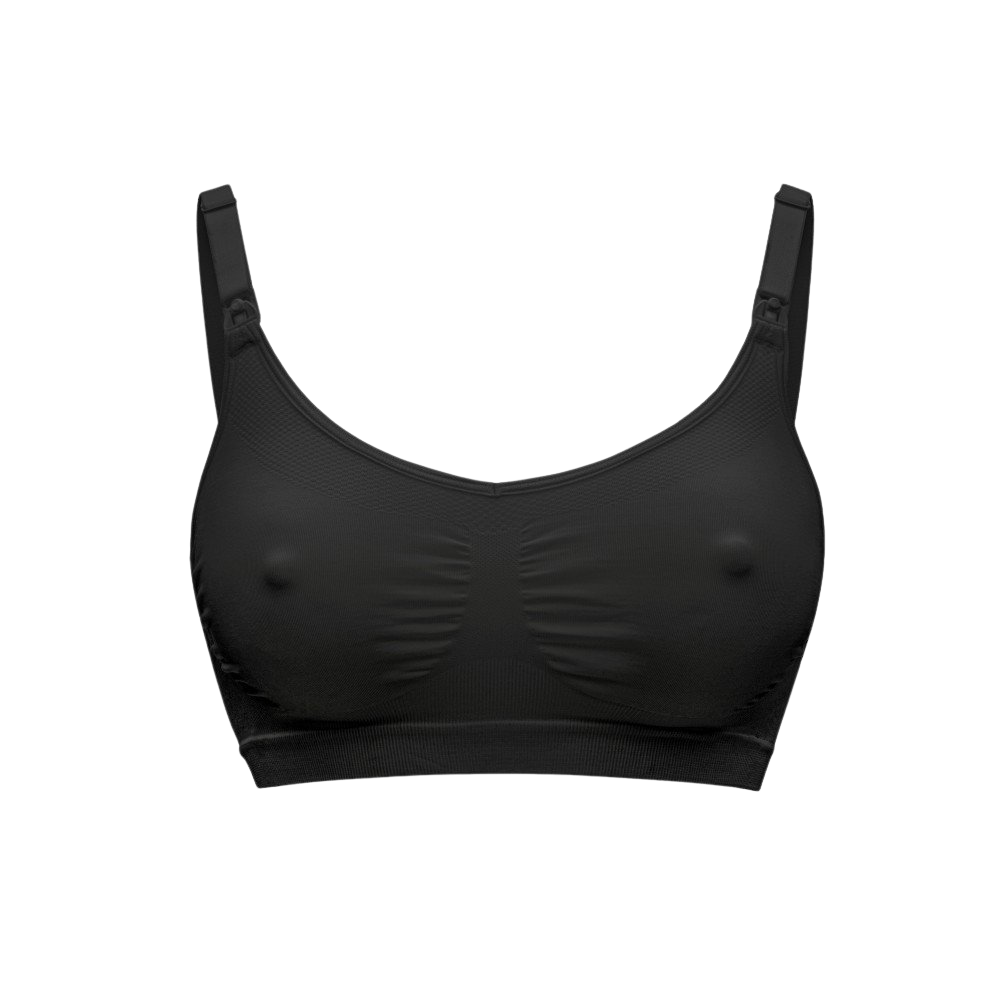 MEDELA Tehotenský a kojící podprsenka Keep Cool čierna S.