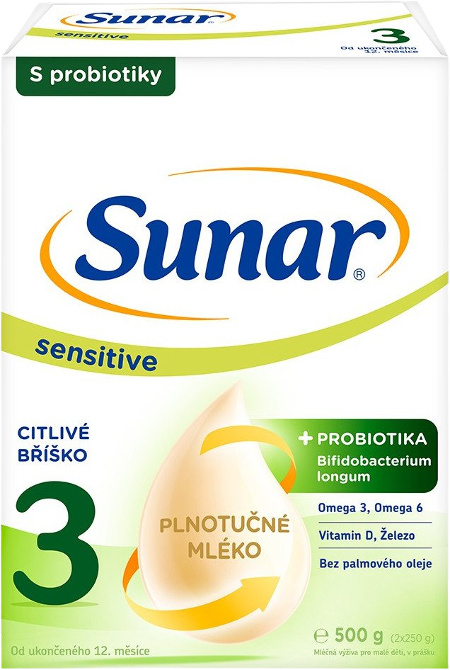 Sunar 3 Sensitive 500 g koupíte na Pilulka.cz