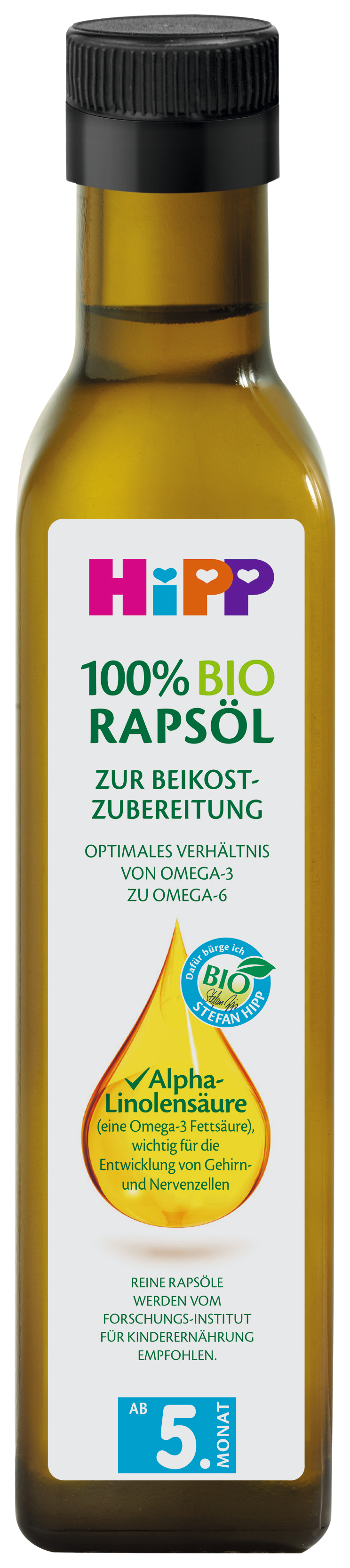 HIPP BIO Repkový olej 250 ml kúpite na Pilulka.sk