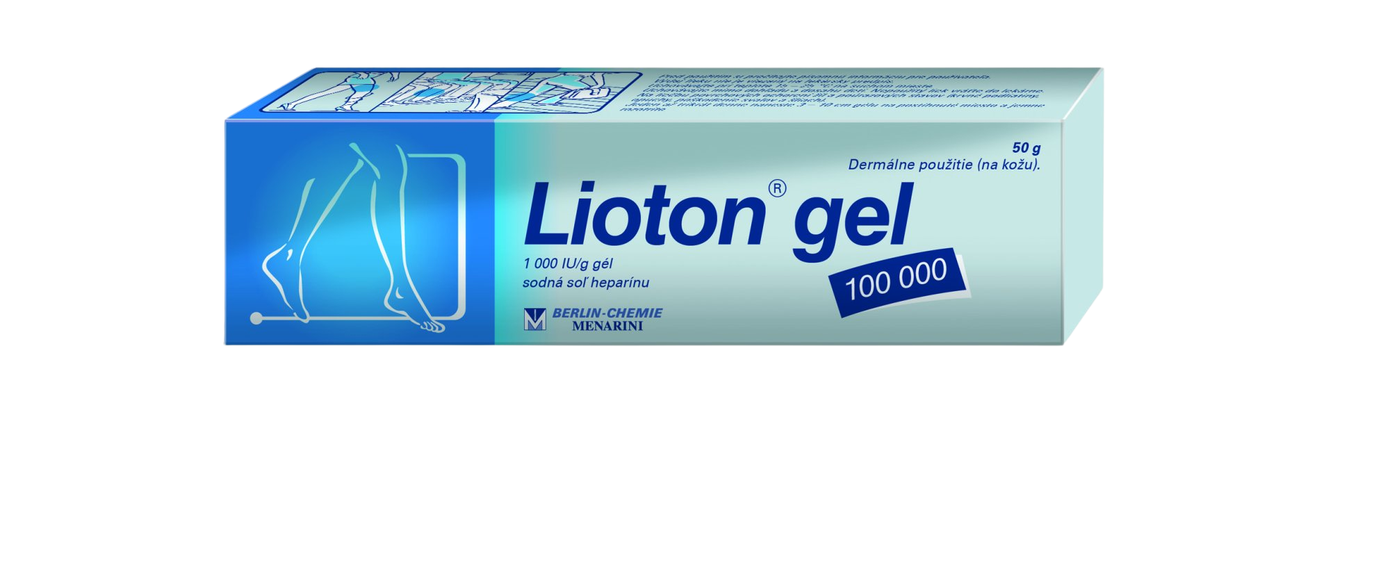 LIOTON 100 000 gél 50 g kúpite na Pilulka.sk