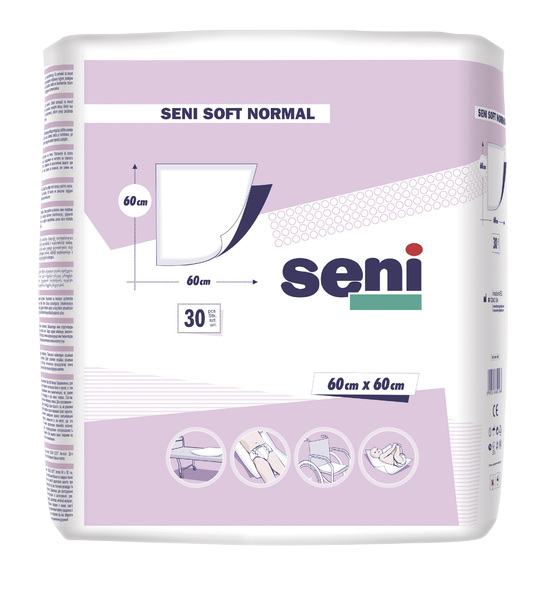 SENI Soft Normal 60x60cm podložky absorpčné 30 ks