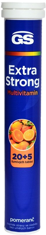 GS Extra Strong Multivitamin pomaranč