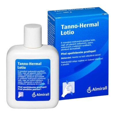 TANNO HERMAL Lotio emulzia, redukcia svrbenia a mokvania kože 100 ml kúpite na Pilulka.sk