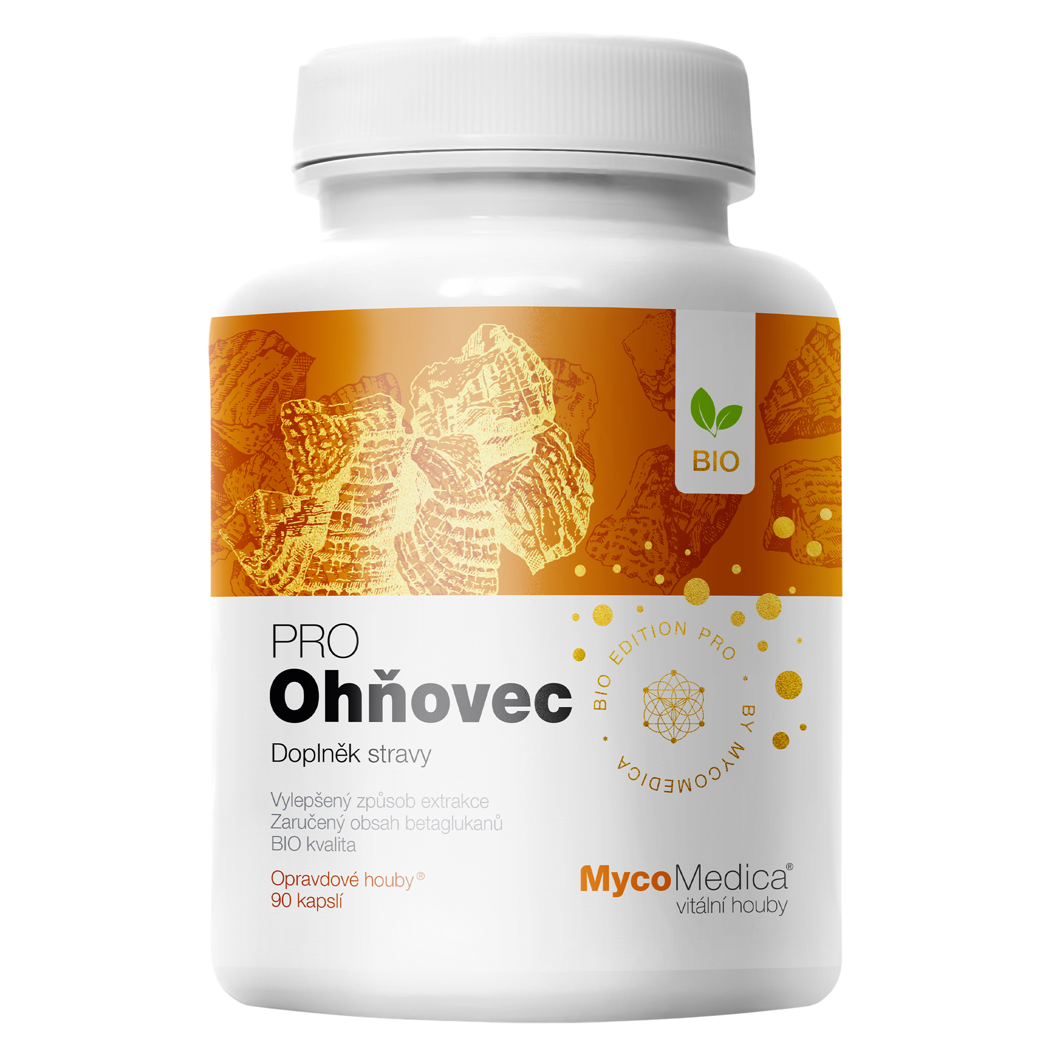 Mycomedica Ohňovec PRO 120 cps