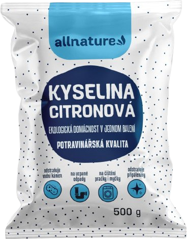 Allnature Kyselina citrónová kyselina citrónová v prášku 500 g kúpite na Pilulka.sk