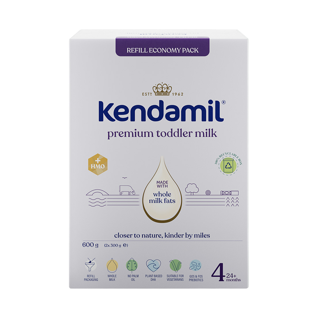 Kendamil Premium 4 HMO+ 600 g