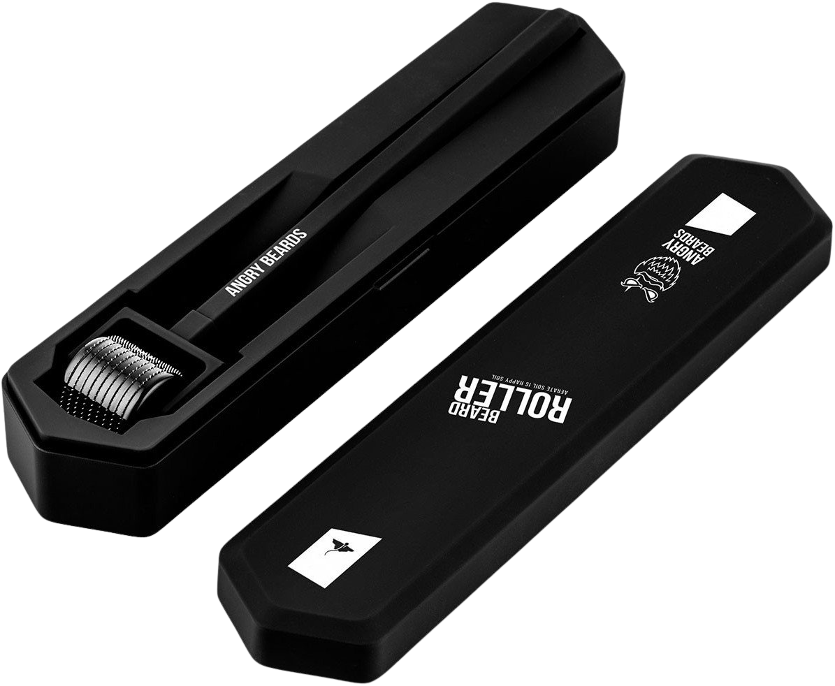 ANGRY BEARDS Valček na rast fúzov s čističom 50 ml