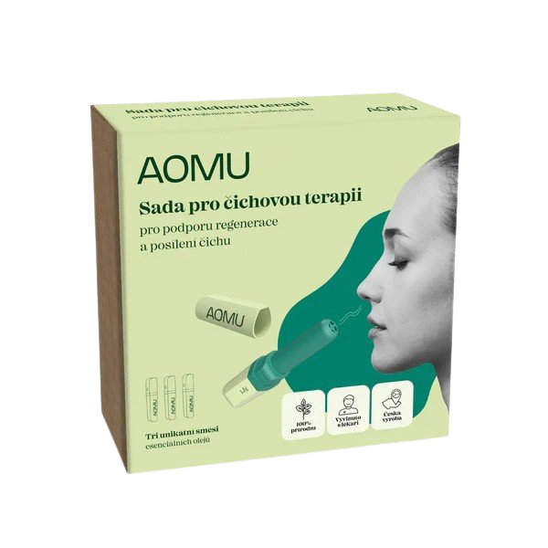 Fotografie AOMU Čichová terapie – sada tří inhalačních tyčinek pro posílení čichu