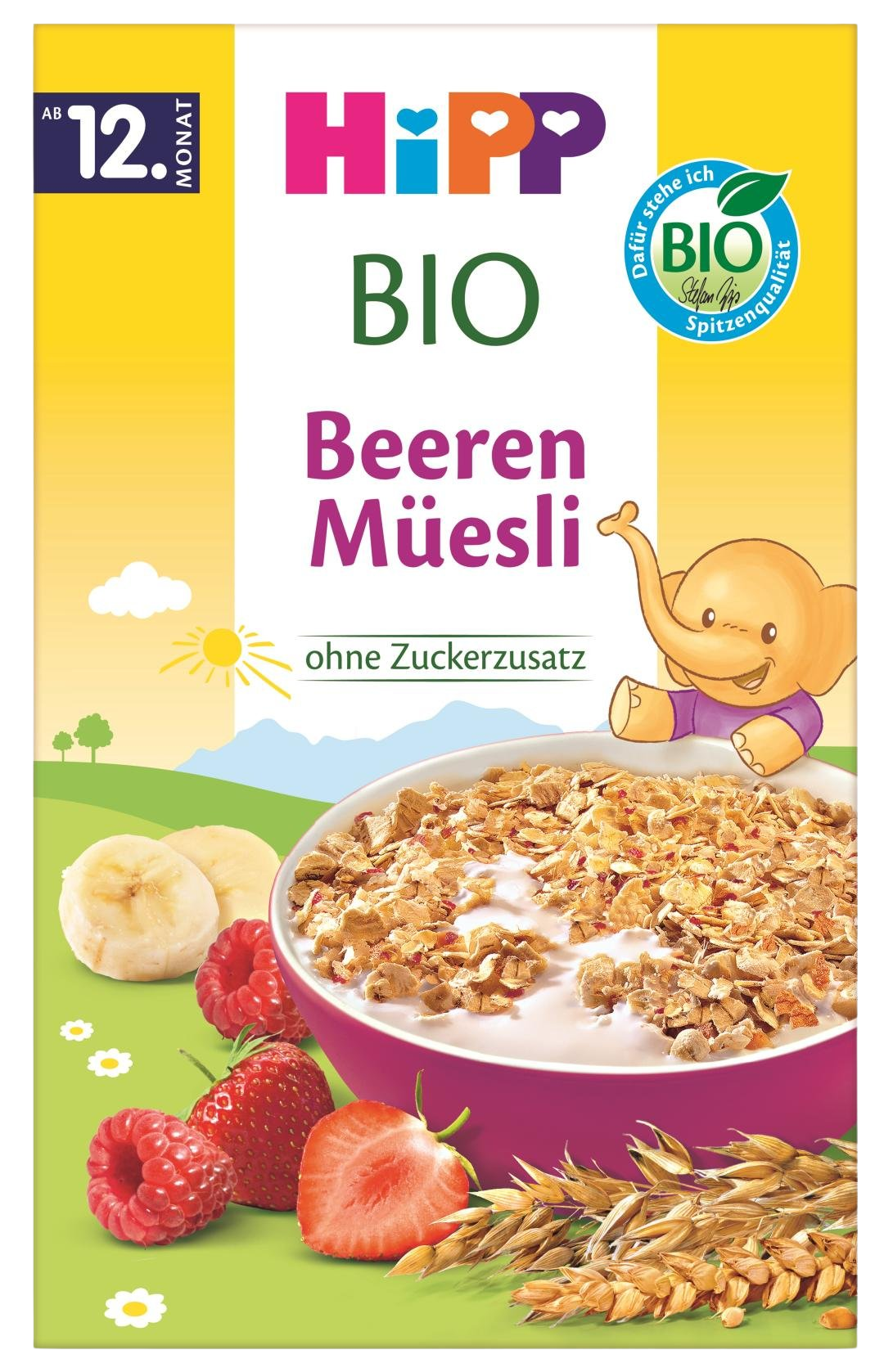 HIPP BIO Müsli s ovocím zo záhradky 200 g