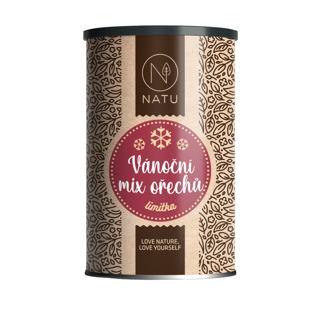 NATU Vánoční mix ořechů 480 g