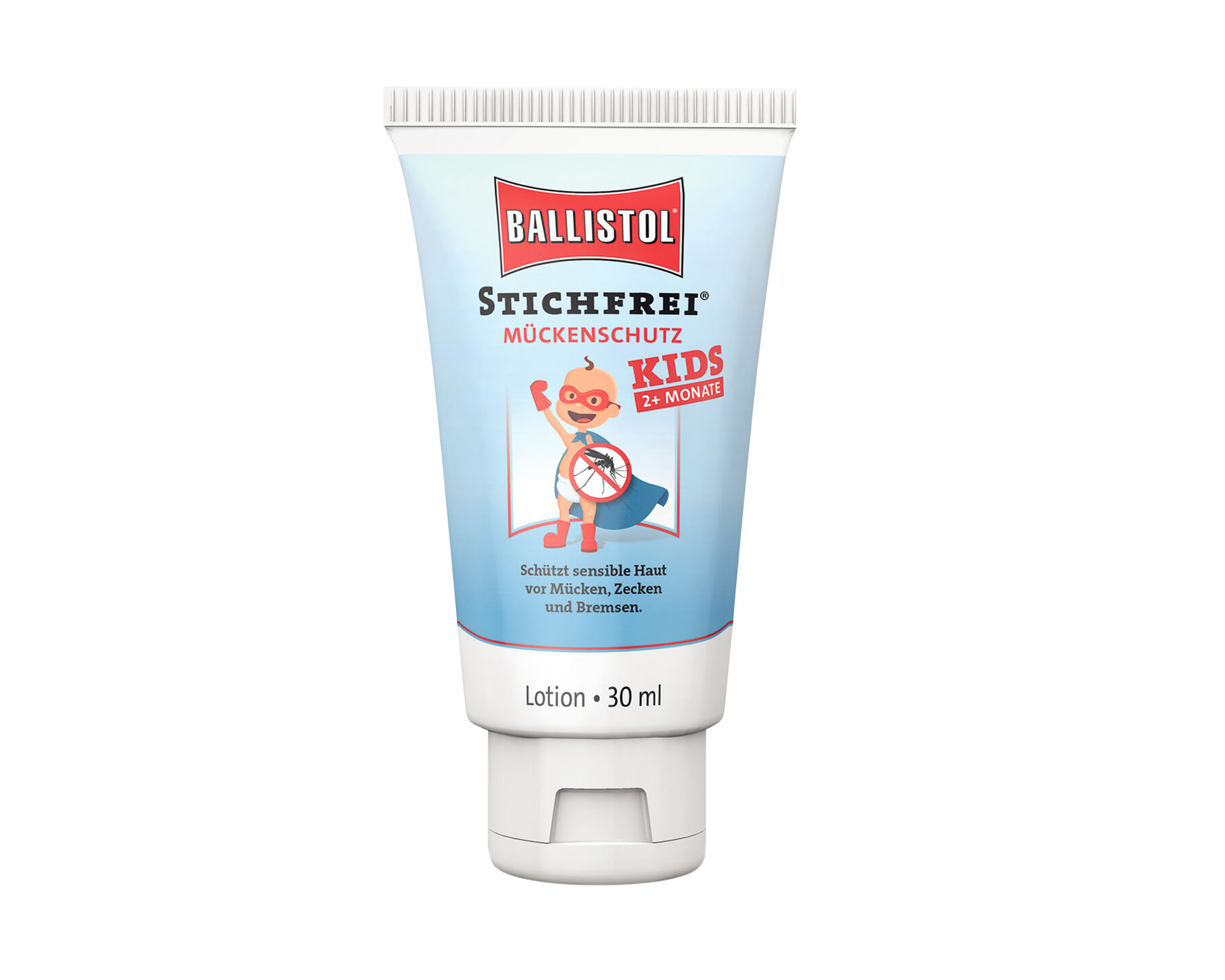 REPELENT BALLISTOL Telové mlieko od 2 mesiacov 30 ml