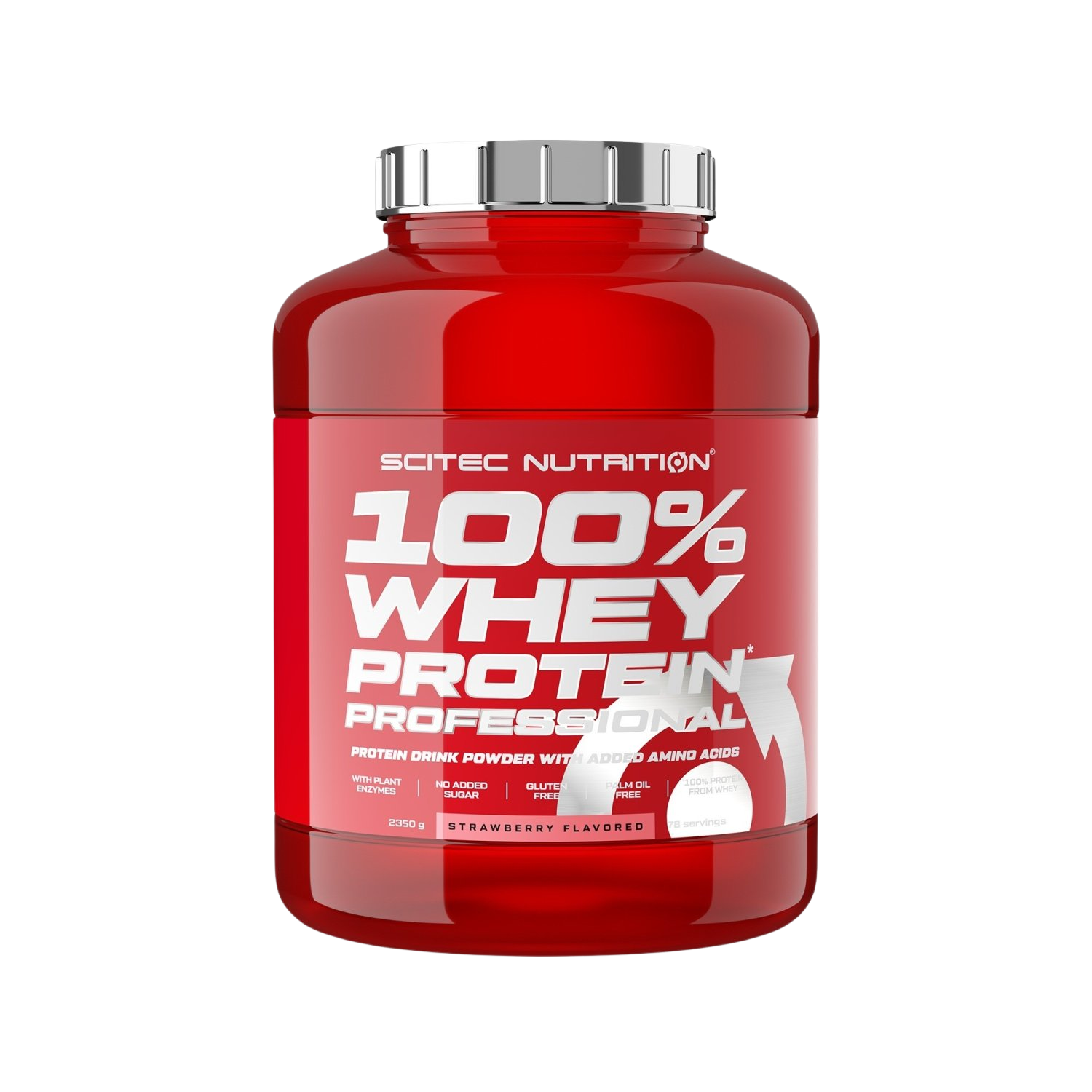 SCITEC NUTRITION 100% Whey Protein Professional jahoda 2350 g