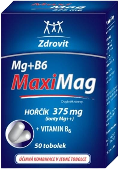 ZDROVIT Magnezium+B6 Forte 50 tvrdých kapsúl