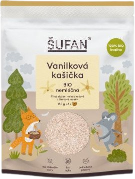 ŠUFAN Vanilková kašička BIO nemléčná 180 g