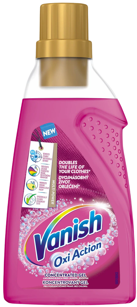 Vanish Oxi Action Gél na odstránenie škvŕn 750 ml