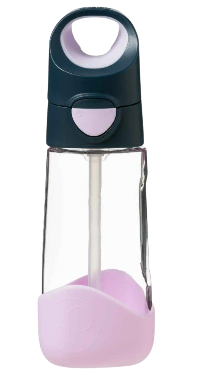 B.BOX Fľaša na pitie so slamkou indigo/ružová 9m+ 450 ml kúpite na Pilulka.sk
