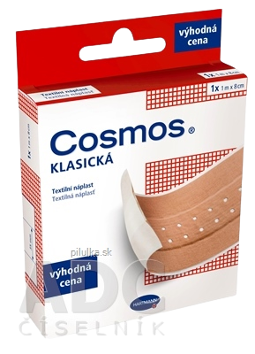 Hartmann Cosmos klasická Textilná náplasť 1 m x 8 cm