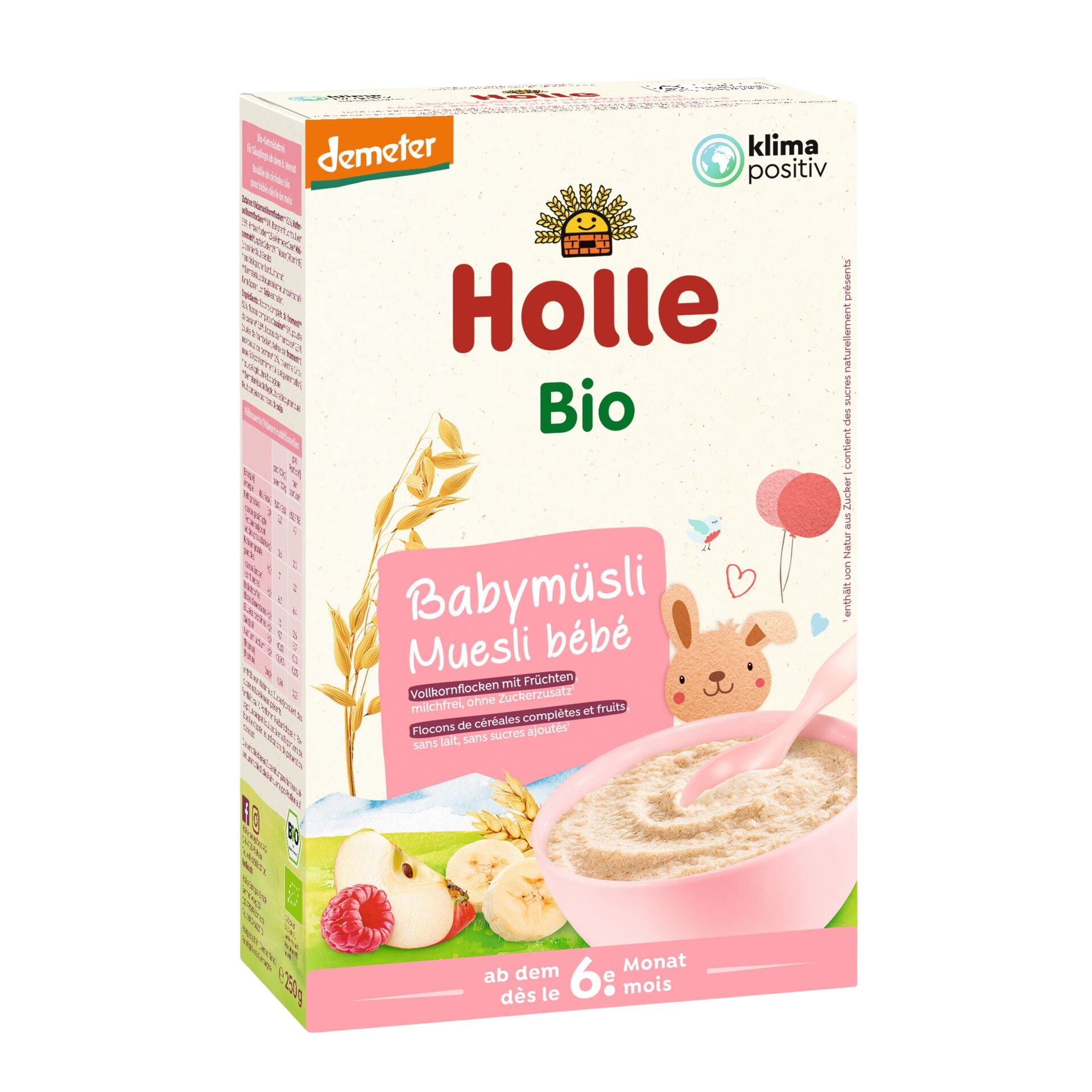Holle Bio Babymüsli kaša 250 g
