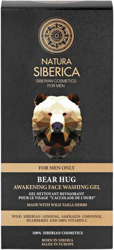 MEN Probouzející oplachovací gel na obličej - Medvědí uchopení 150 ml