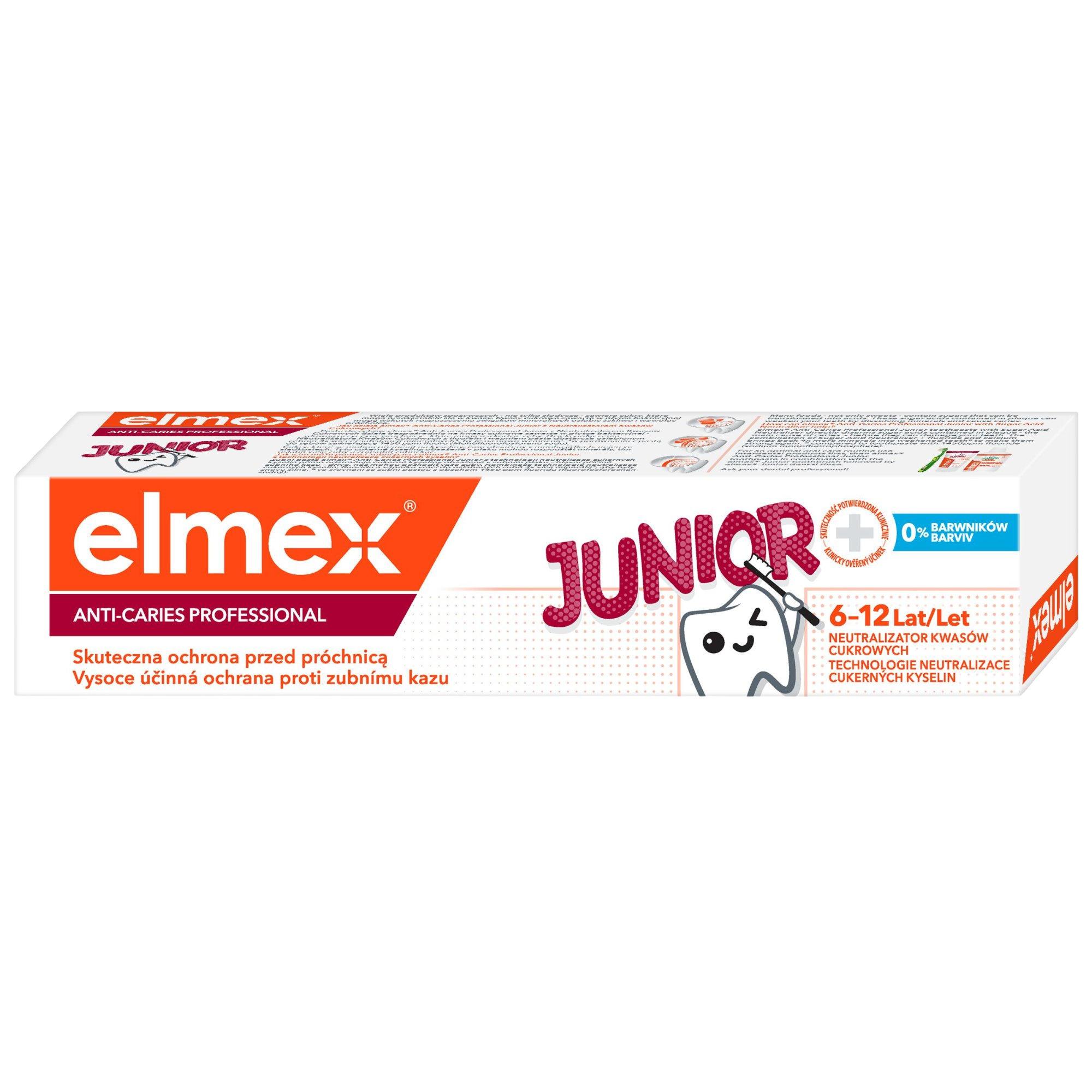 Elmex Anti-Caries Professional Junior zubná pasta 75 ml