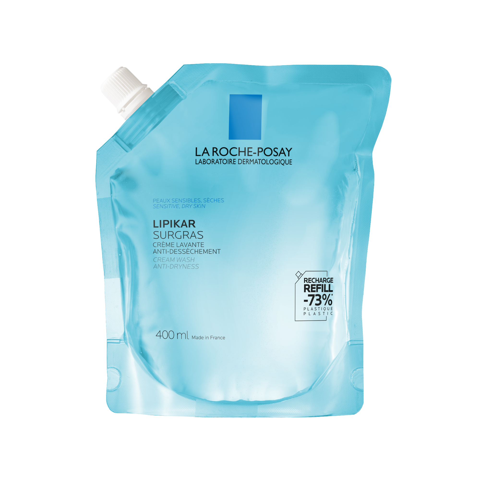 La Roche-Posay Lipikar Surgras Mycí gel náplň 400 ml