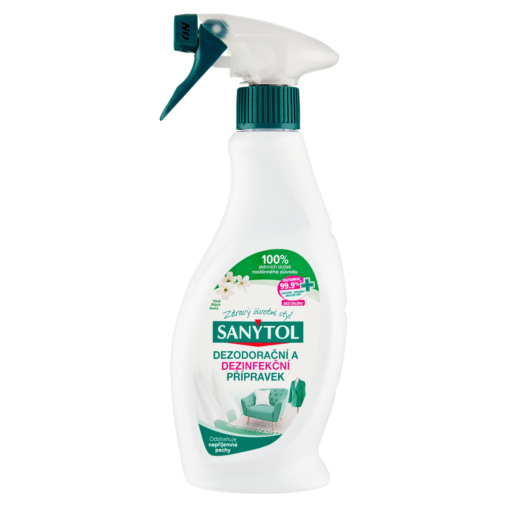 Sanytol Dezodoračný a dezinfekčný prípravok na tkaniny 500 ml