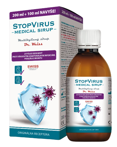 Dr.Weiss STOPVIRUS Medical sirup sirup na posilnenie imunity 300 ml kúpite na Pilulka.sk