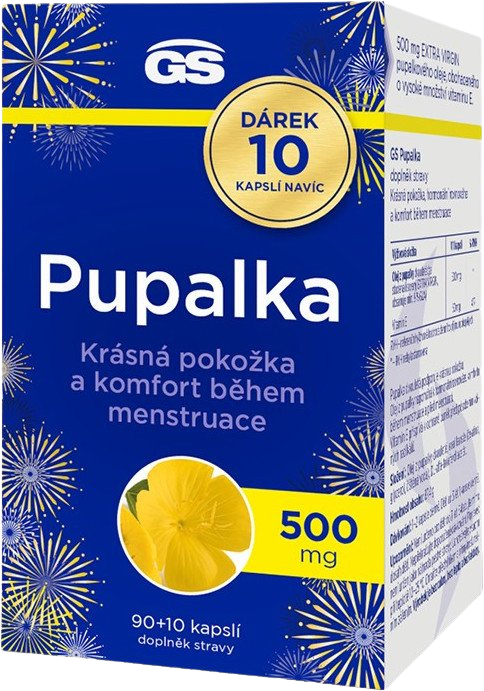 GS Pupalka 500mg cps.90+10 dárek koupíte na Pilulka.cz