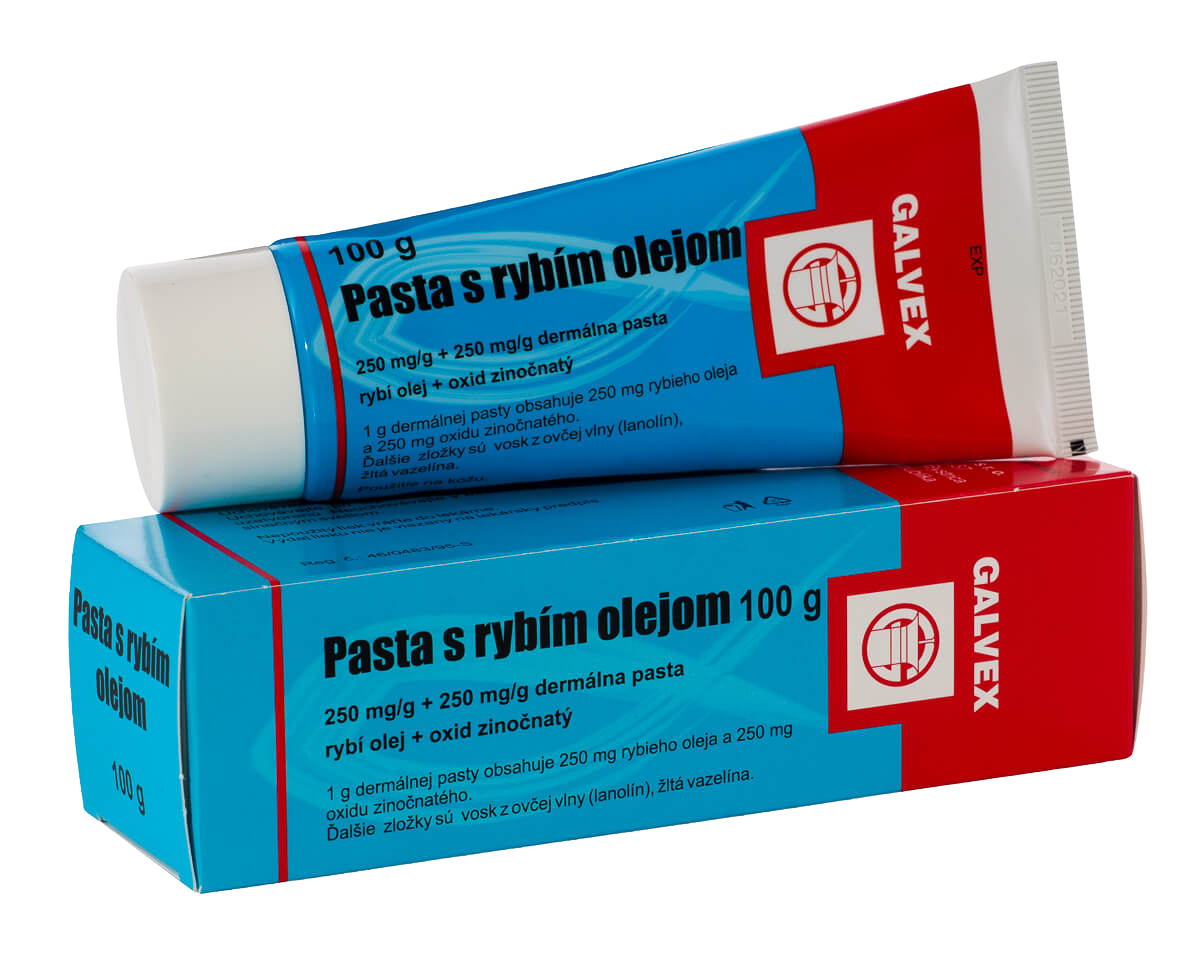 GALVEX Pasta s rybím olejom 100 g kúpite na Pilulka.sk