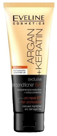 EVELINE Argan + Keratín - Kondicionér na vlasy 8v1 200 ml