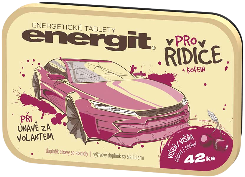 Energit Pre vodičov tablety na udržanie energie a kognitívnej výkonnosti 42 tbl