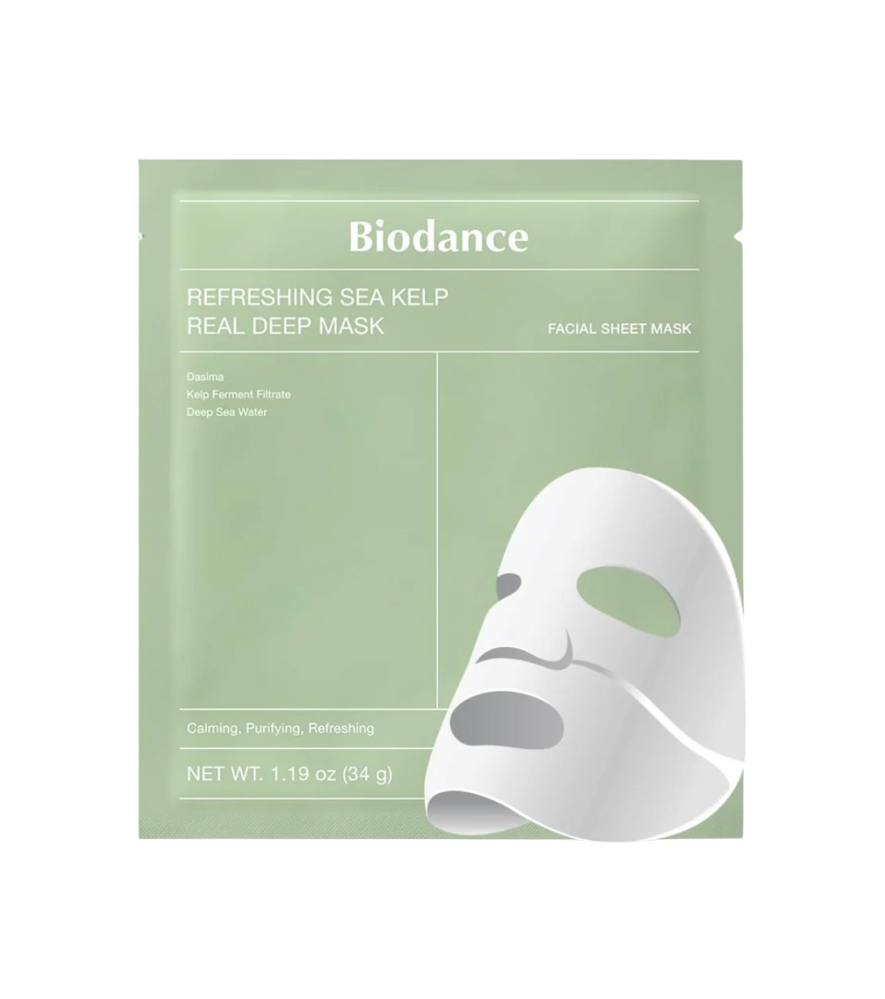 BIODANCE Zklidňující a hydratační pleťová maska 34 g