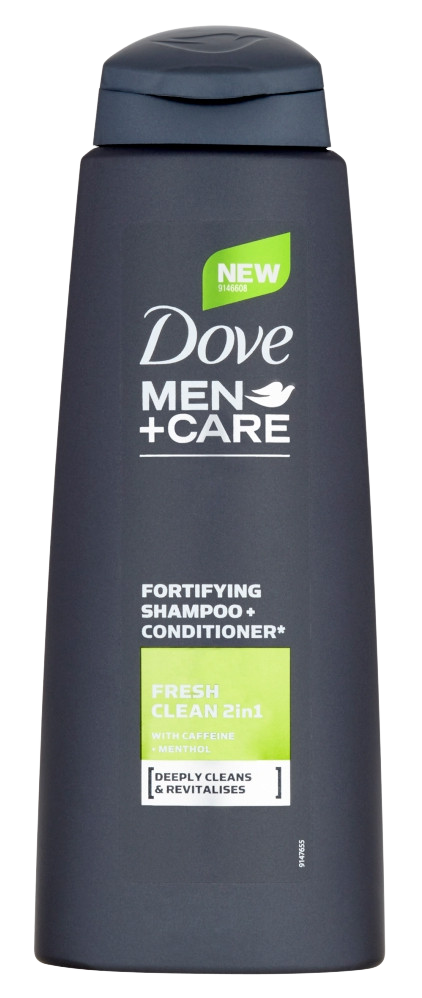 DOVE Men+Care 2v1 šampón Fresh&Clean 400 ml