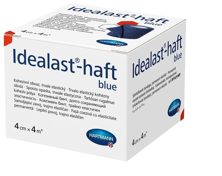 HARTMANN Idealast-haft color ovínadlo modré 4cm x 4m