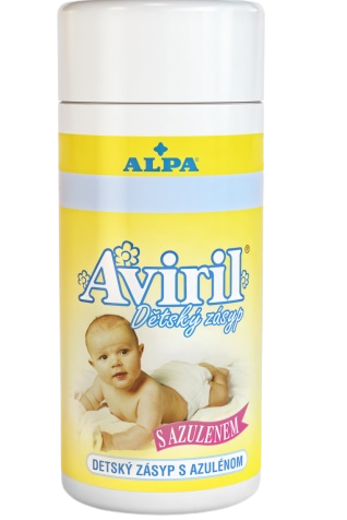 ALPA Aviril Detský zásyp S AZULÉNOM 1 x 100 g kúpite na Pilulka.sk