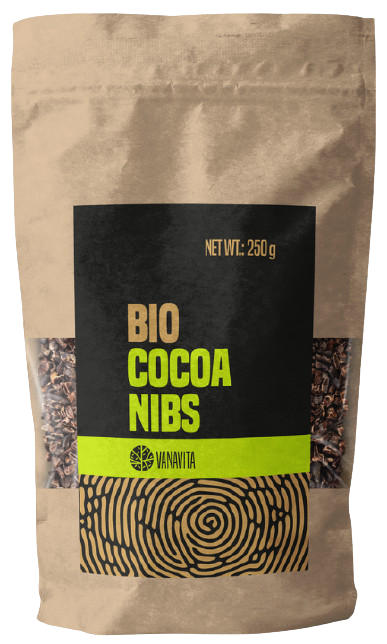 VANAVITA BIO Kakaové bôby drvené 250 g