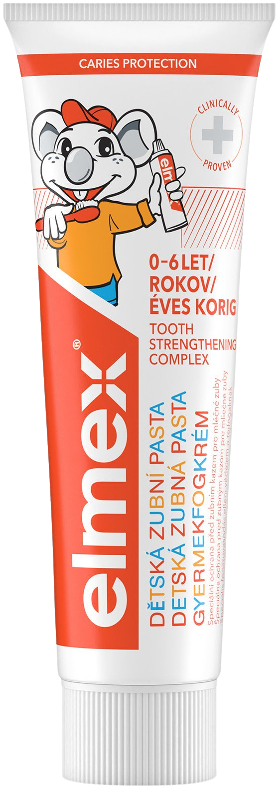 Elmex Kids detská zubná pasta pre deti 0-6 rokov 50 ml