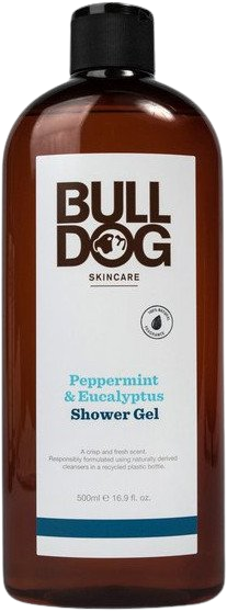 BULLDOG Peppermint & Eucalyptus sprchový gél 500 ml