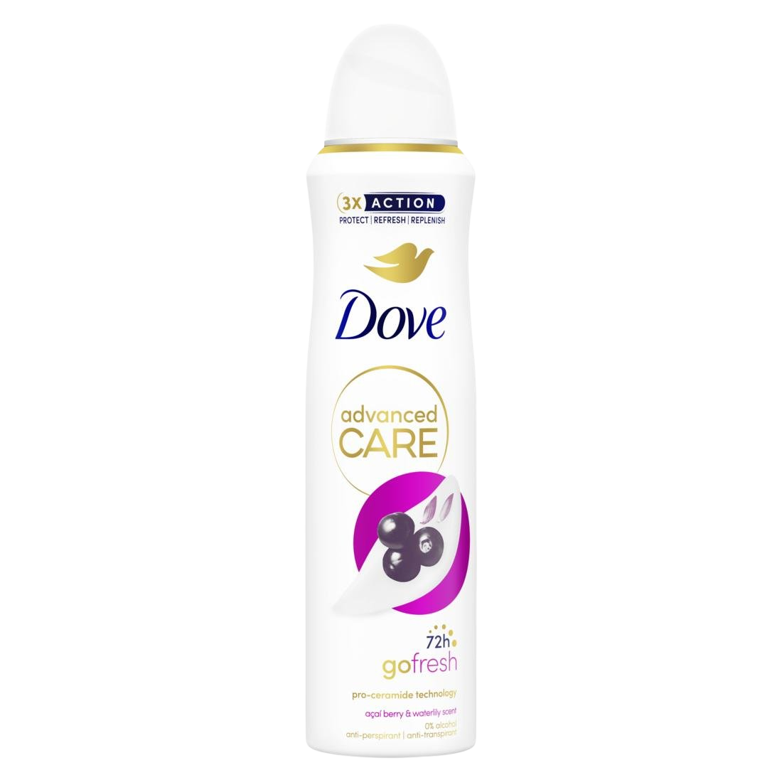 DOVE Advanced Care Acai Berry antiperspirant sprej 150 ml