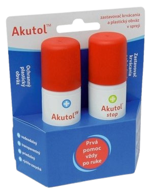 AVEPHARMA Akutol duo pack Akutol sprej + Akutol stop sprej 2 x 60 ml