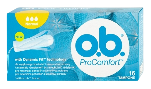 O.B. ProComfort Normal hygienické tampóny 16 ks kúpite na Pilulka.sk