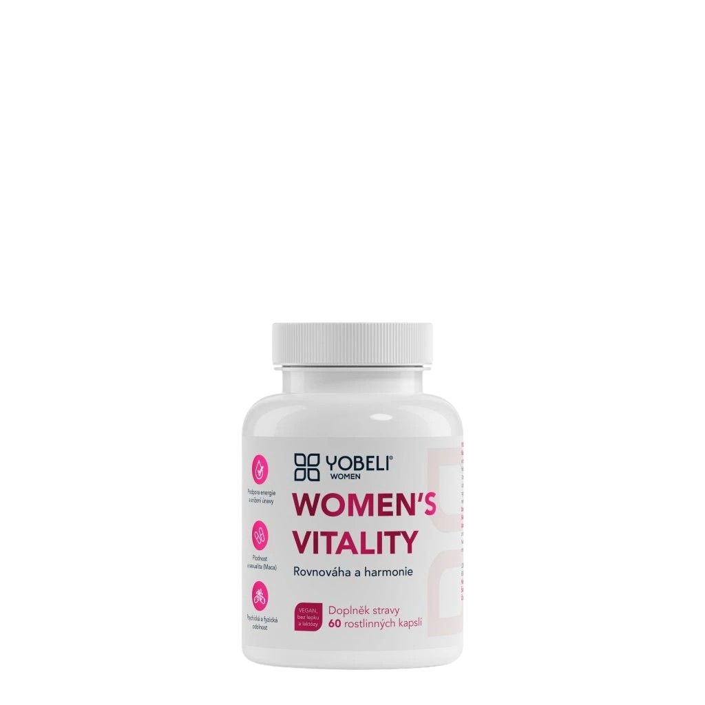LOBEY Yobeli Women’s vitality - komplex pro podporu ženské vitality 60 kapslí