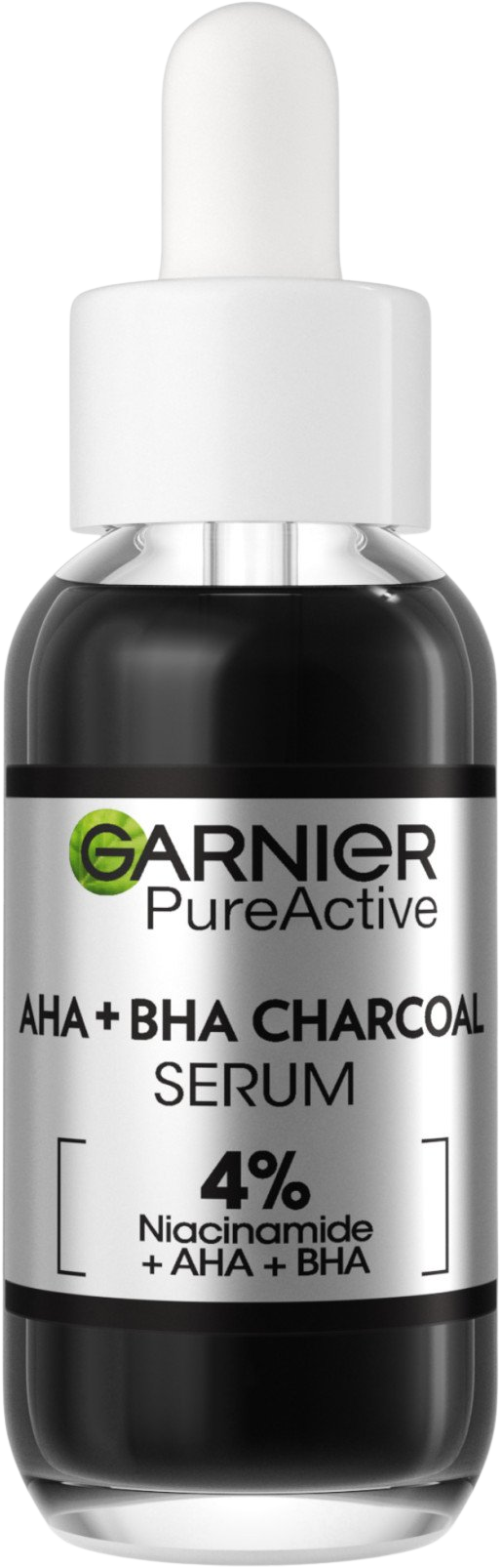 GARNIER Pure Active sérum proti nedokonalostiam AHA + BHA Charcoal 30 ml