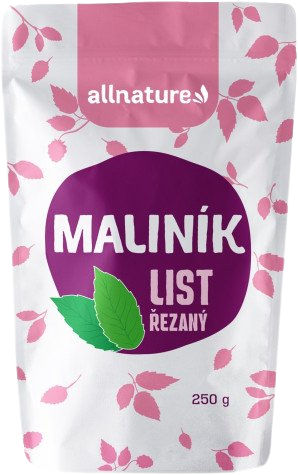 Allnature Čaj maliník - list, 250 g