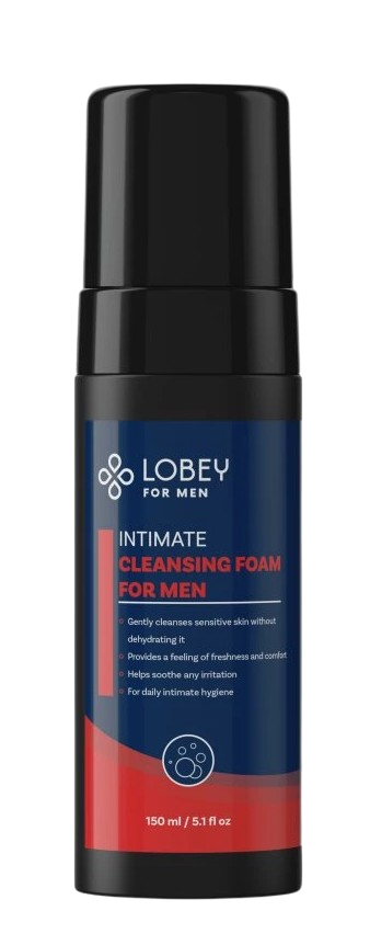 LOBEY Intimní pěna pro muže 150 ml