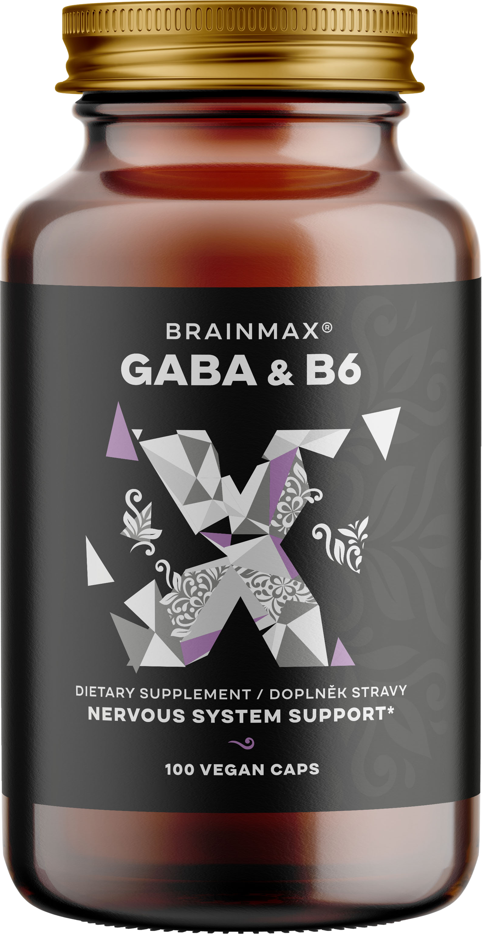 BRAINMAX GABA & B6 100 kapslí